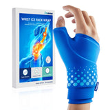 Fitomo envoltura de hielo para muñeca y pulgar, alivio localizado para molestias diarias.
