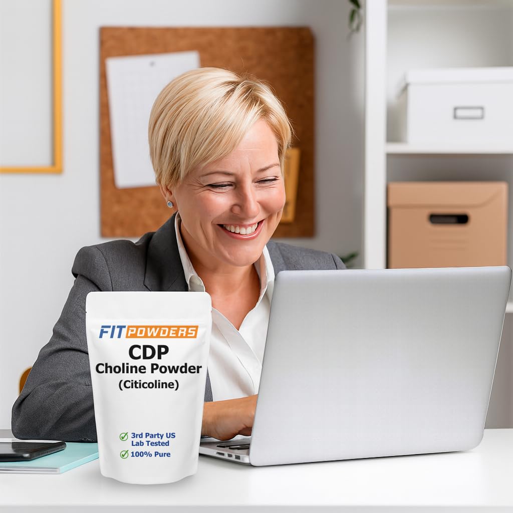 FitPowders Citicolina se mezcla fácilmente en batidos