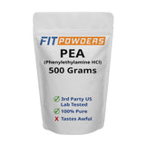 FitPowders feniletilamina polvo en bote para enfoque y energía