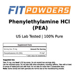 FitPowders feniletilamina polvo puro sin aditivos para uso diario