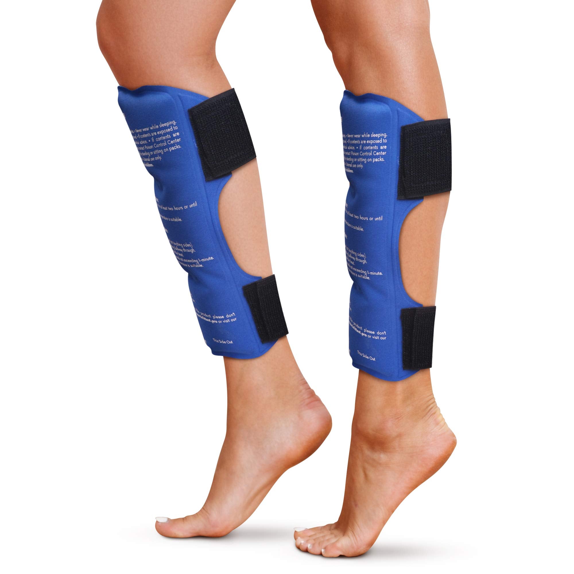 Fittest Pro compresa gel frío para pierna, alivio localizado tras correr.