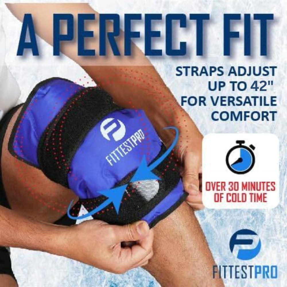 Rodillera XL de Fittest Pro: durabilidad reutilizable para uso repetido.