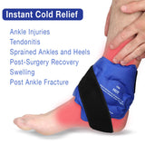 Uso versátil de la compresa para tobillo, rodilla y codo con Fittest Pro.