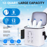 Fiveoffo bolsas hielo 500ml para sesiones prolongadas de enfriamiento