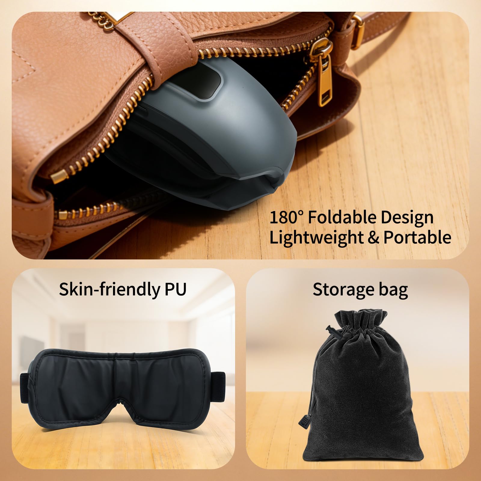 F FIWENE diseño ligero y plegable para viajar.