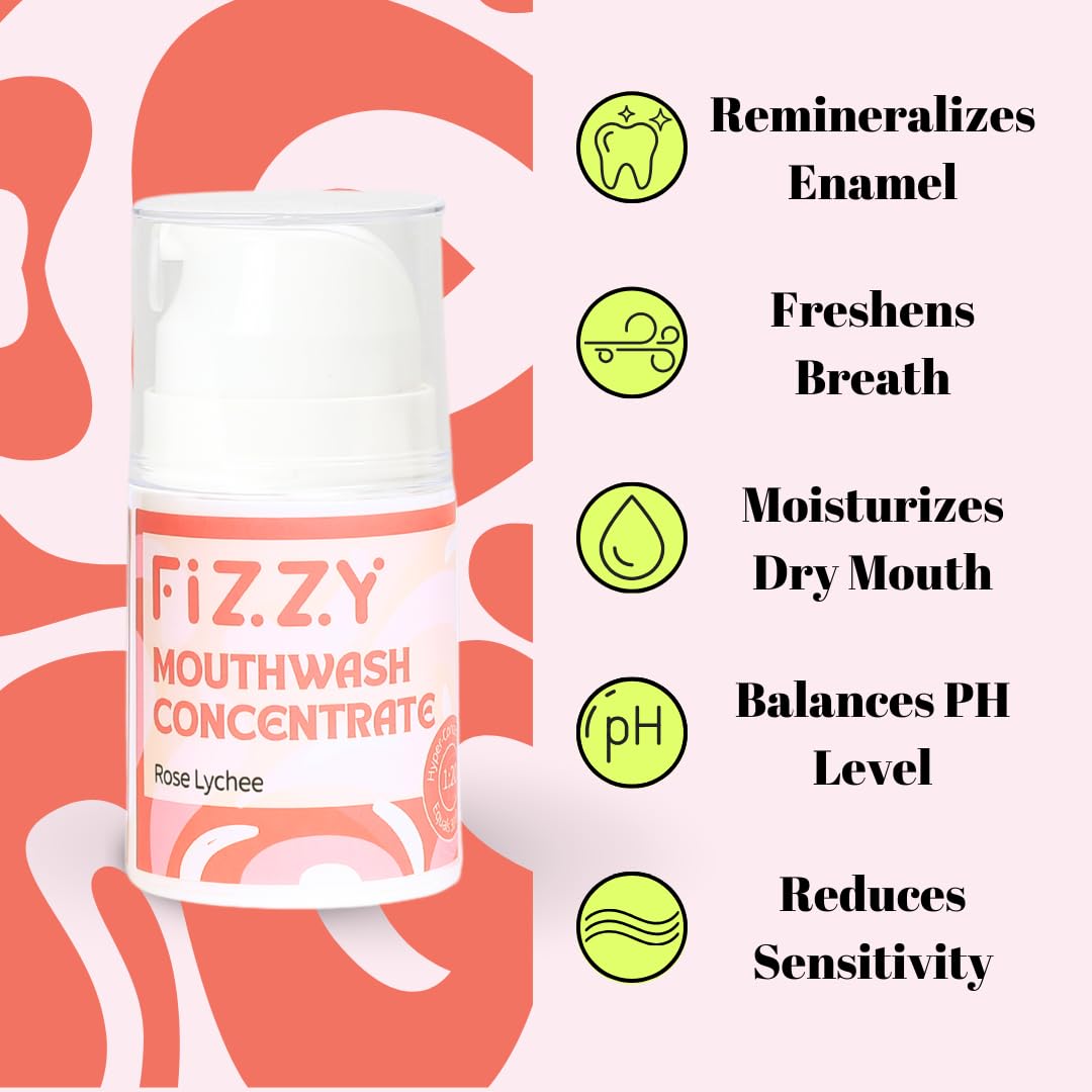 Fizzy: sabor rosa lichi para una experiencia suave.