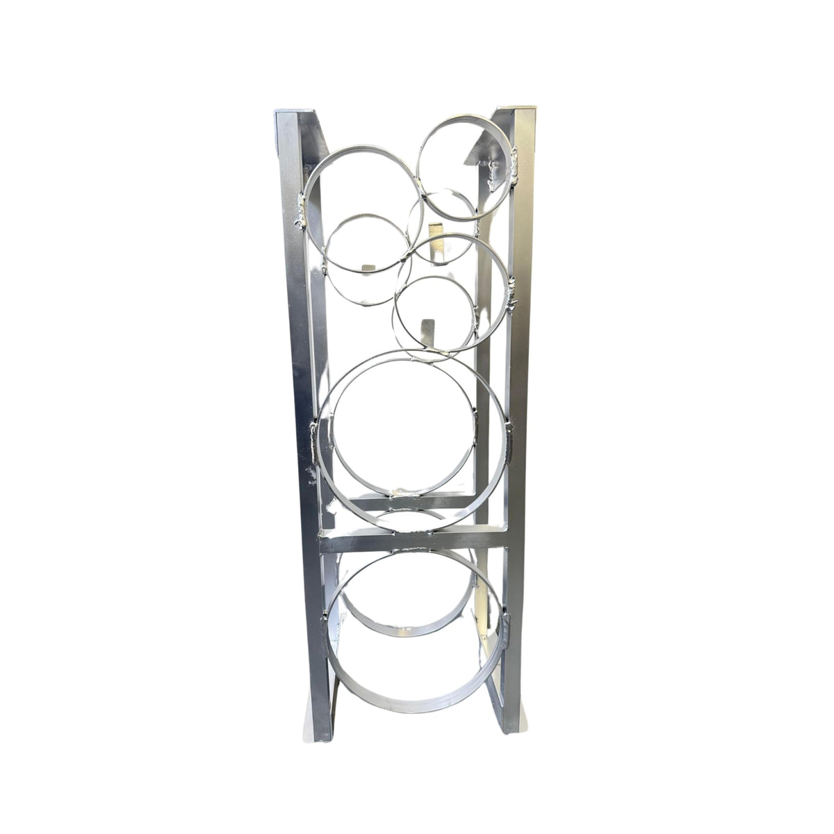 F&L soporte universal para tanques de aluminio, estable y seguro.