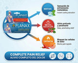 La crema Flanax con mentol y capsaicina para sensación refrescante