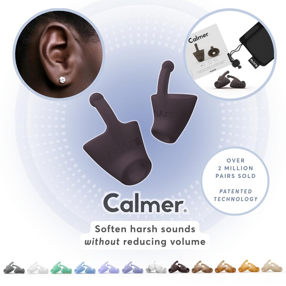 Flare Calmer: ajuste discreto en la oreja para mayor comodidad.