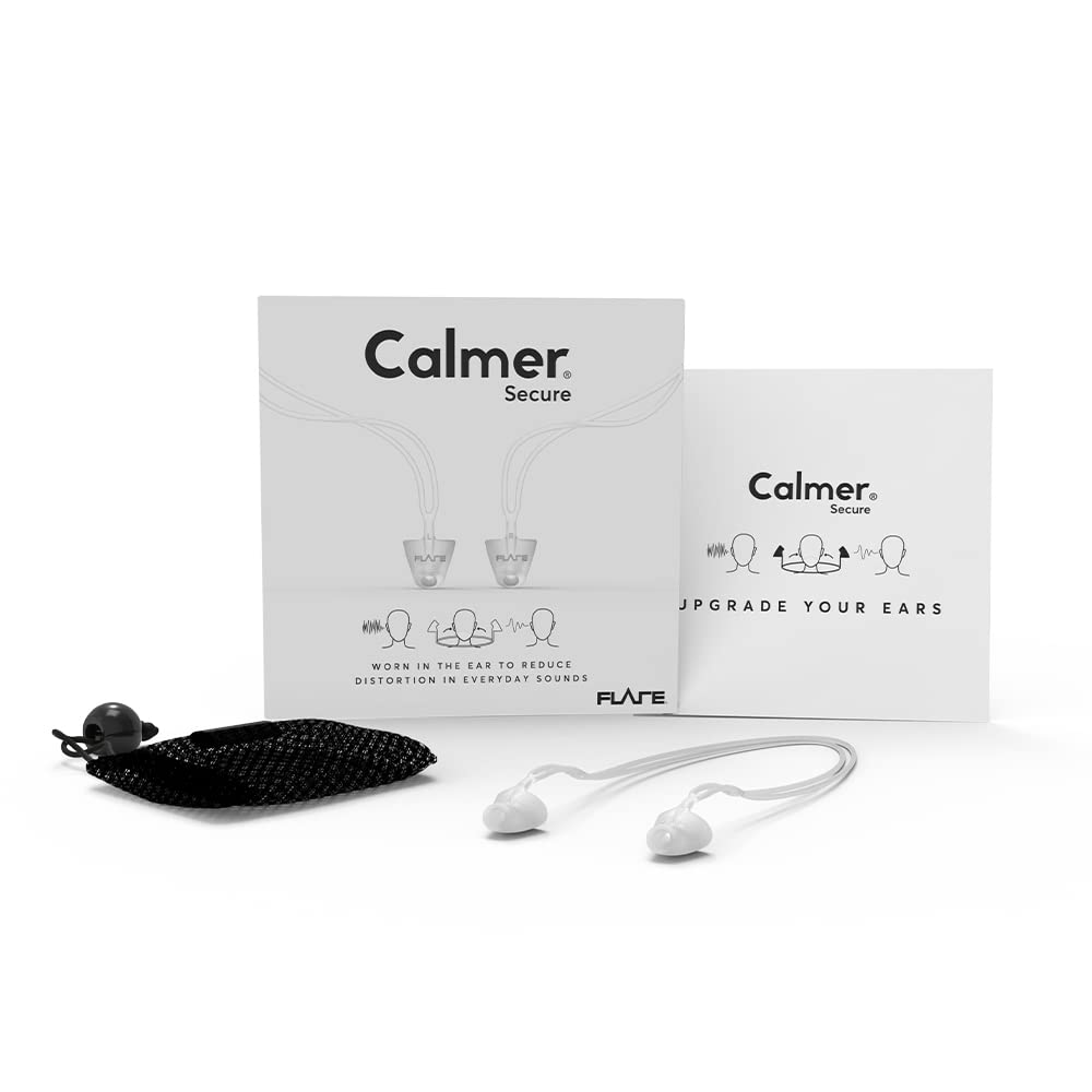 Calmer de Flare Audio, silicona suave, ajuste discreto para sesiones largas sin molestia.