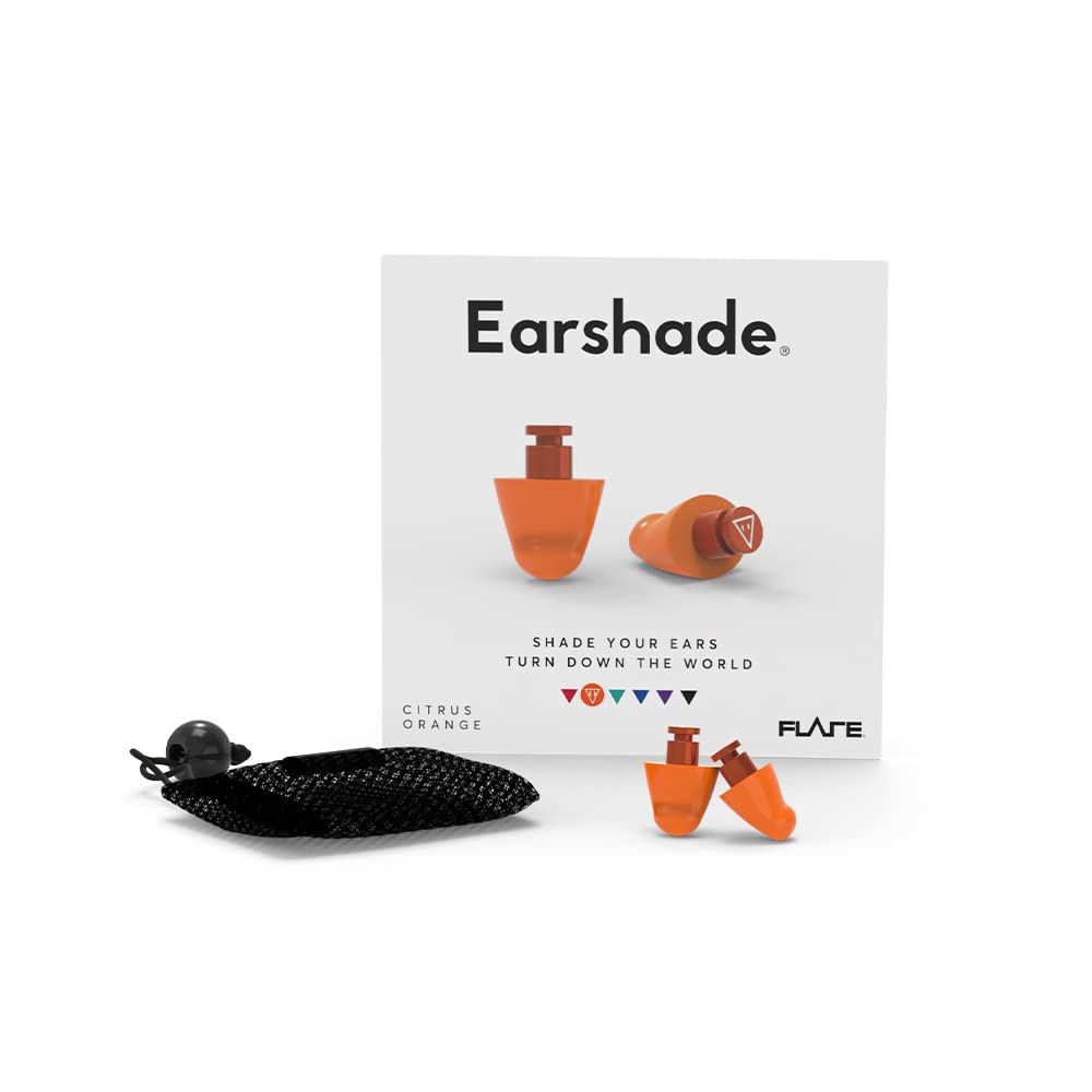 FLARE AUDIO Earshade talla única se adapta a la mayoría de orejas.