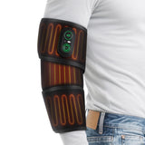 FlareMore almohadilla codo inalámbrica con calor suave para uso diario.