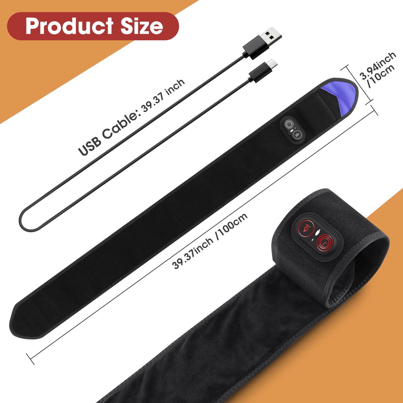 FlareMore control de calor con 3 niveles y temporizador para sesiones seguras.