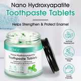 Flasture tabletas dentales blanqueamiento nano-hidroxiapatita, mejora la blancura de forma natural.