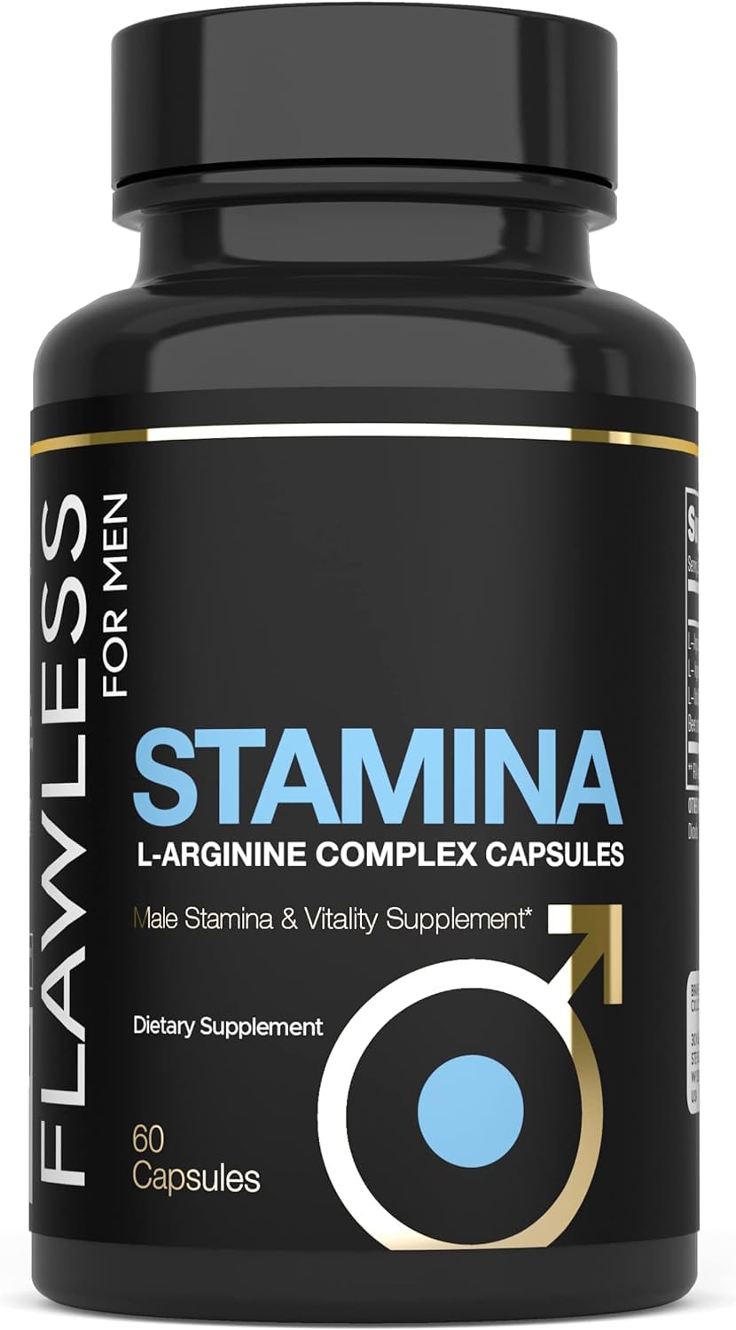FLAWLESS FOR MEN Stamina: cápsulas en blister para comodidad y transporte.