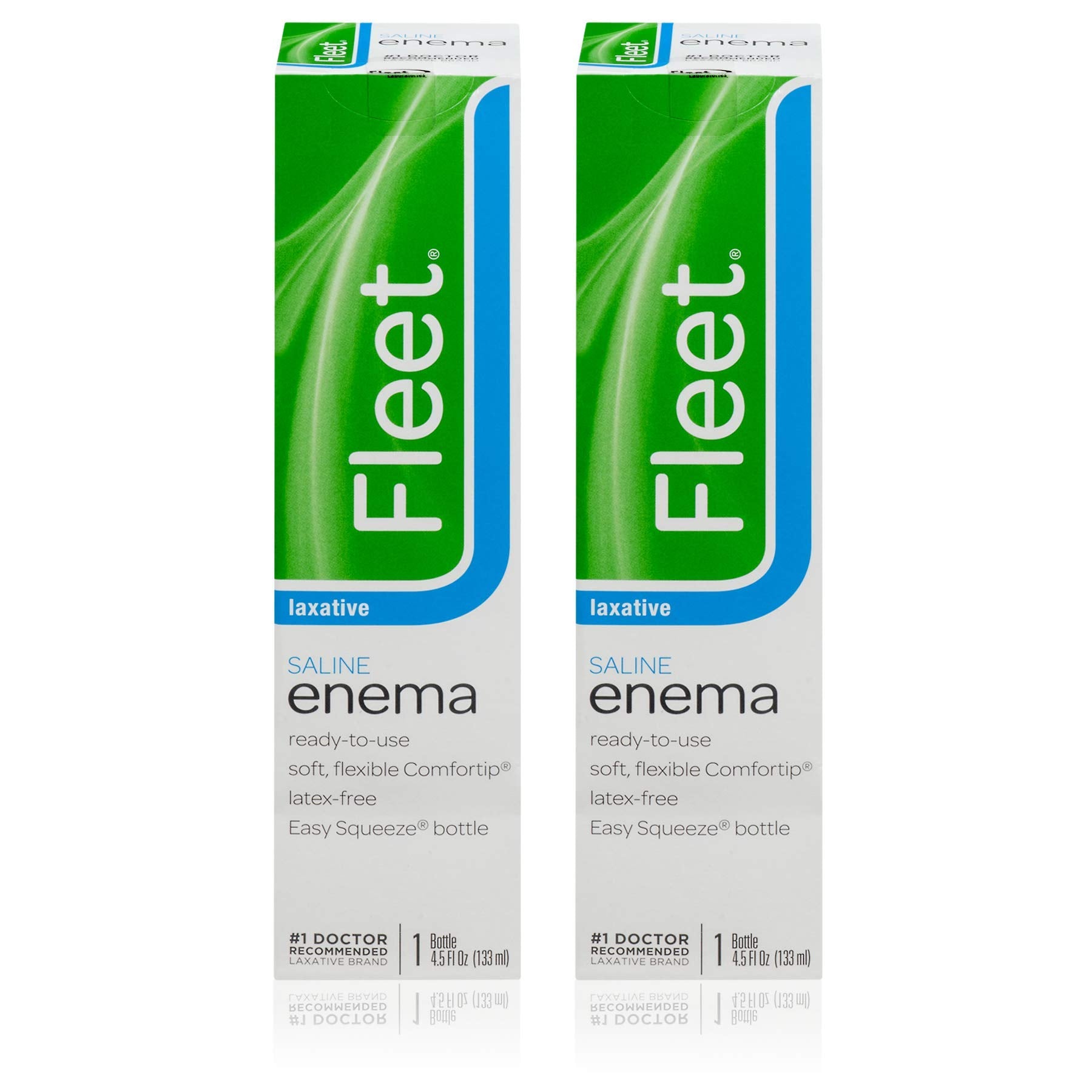 Fleet Enema para adultos 2 pack: caja visible y lista para uso cómodo.