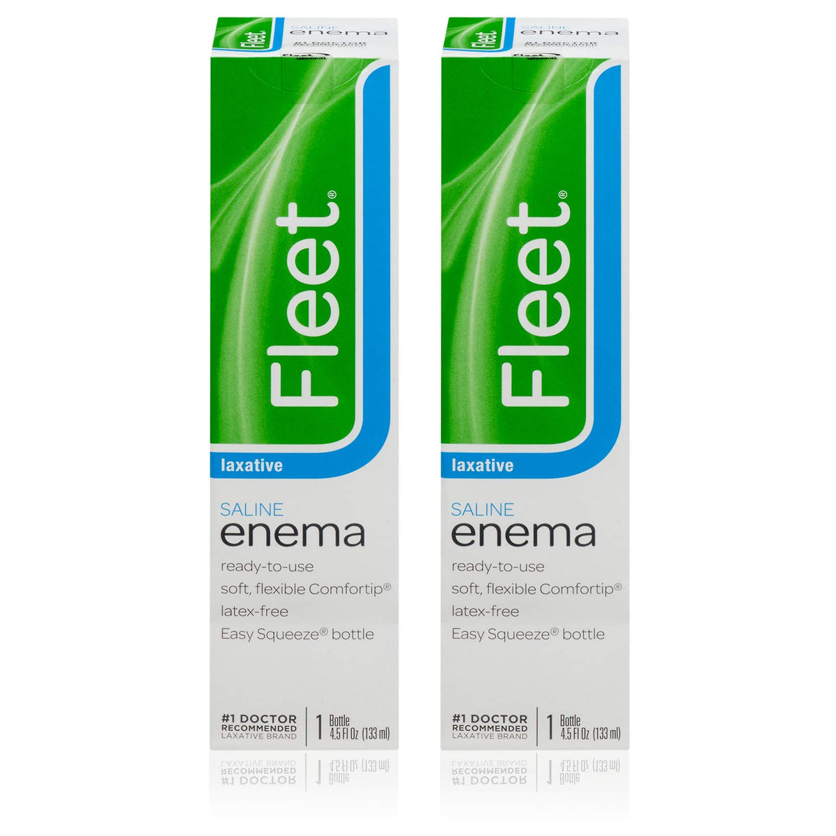 Fleet Enema para adultos 2 pack: caja visible y lista para uso cómodo.