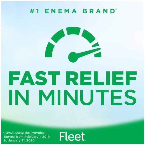Fleet Enema Extra: 12 botellas de color para uso cómodo en casa.