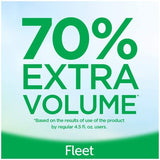Fleet Enema Extra: volumen de 7-8 onzas para mayor capacidad de limpieza.