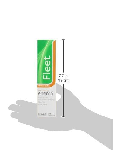 Fleet Enemas de Aceite Mineral, paquete de 12 unidades
