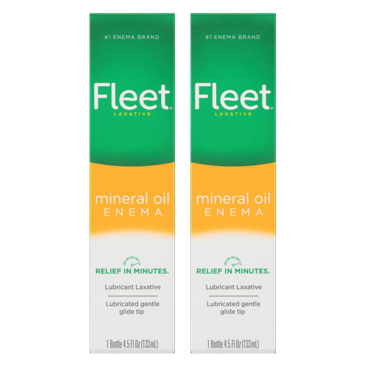 Fleet Enema de Aceite Mineral, botella de 4.5 oz para alivio suave en casa.