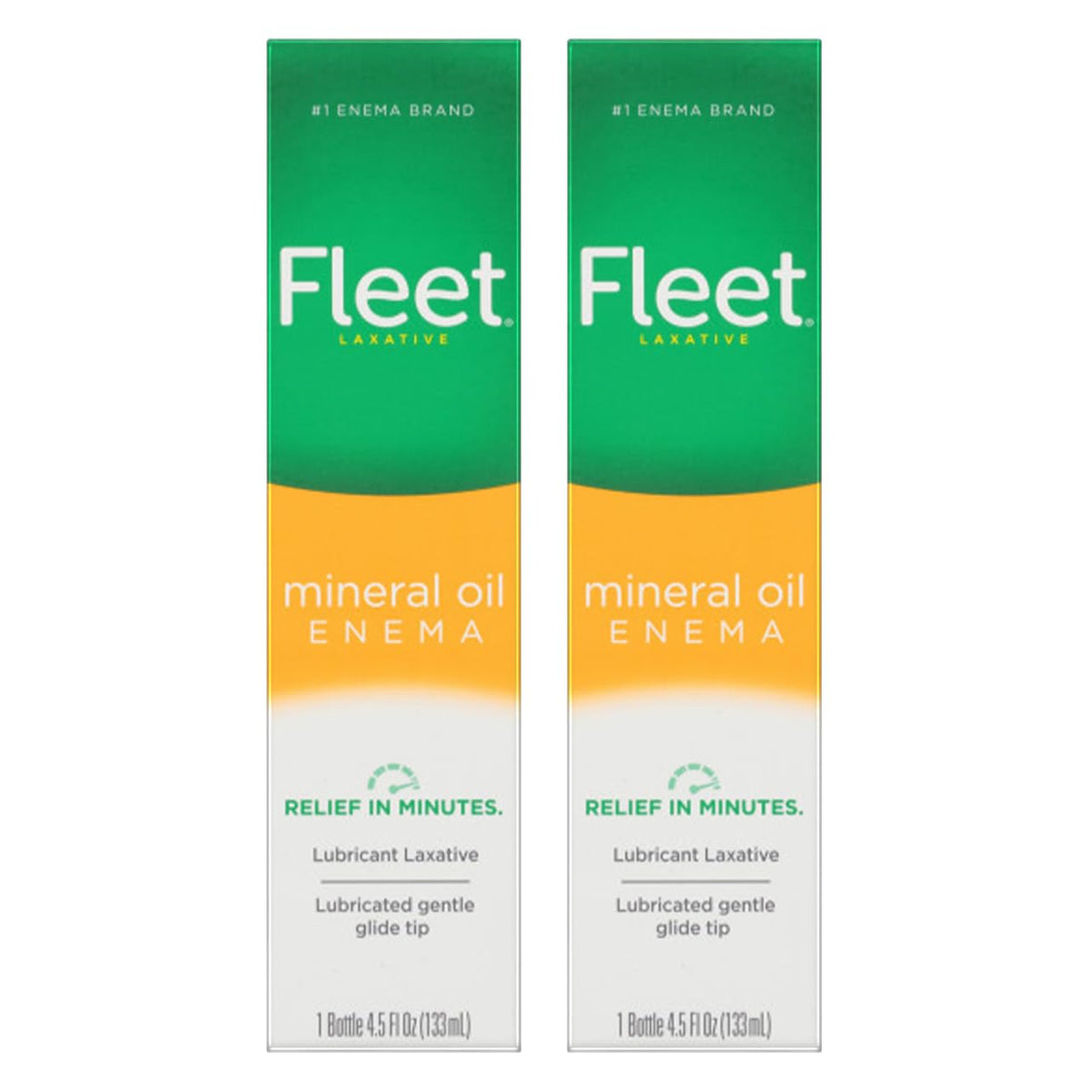 Fleet Enema de Aceite Mineral, botella de 4.5 oz para alivio suave en casa.