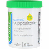 Fleet supositorios con aloe: fórmula suave para uso rectal.