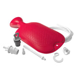 Flents kit ducha/enema con capacidad grande para uso cómodo en casa o viaje