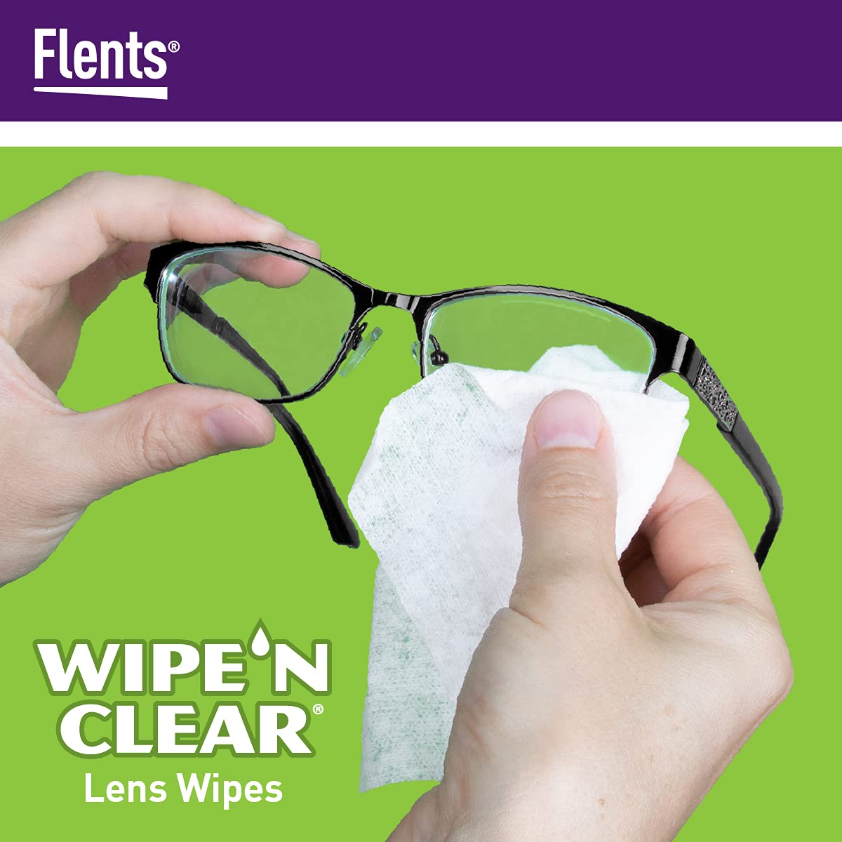 Lentes con recubrimiento AR protegidos al usar Flents