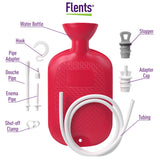Flents utilidad multipropósito ducha y enema para higiene personal versátil