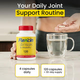 Flexcin MSM en fórmula potente para flexibilidad.