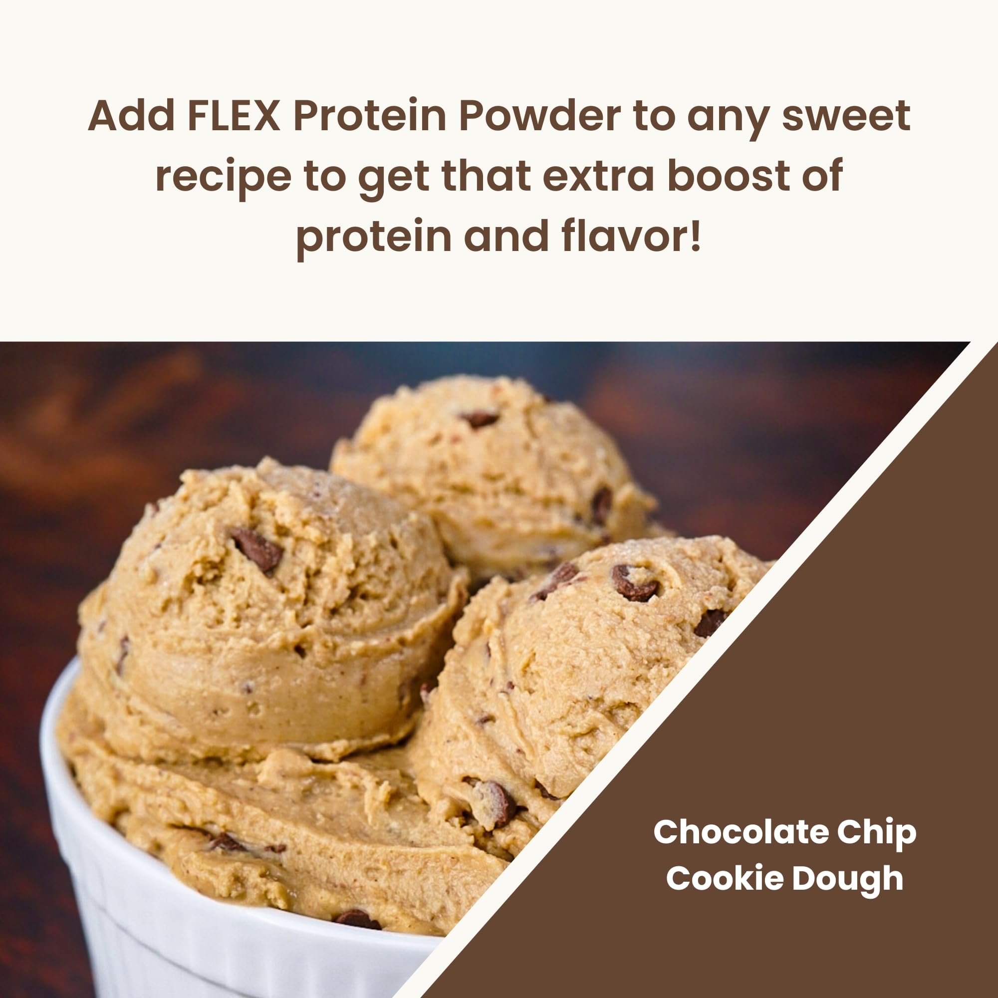 Flexible Dieting Lifestyle Whey Protein horneado con brownie, sabor indulgente más proteína