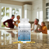 Flexicil en movimiento, apoyo para articulaciones durante la actividad física.