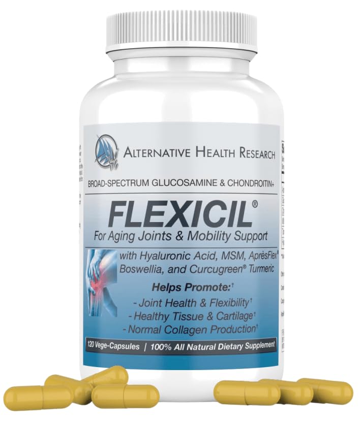 Flexicil envase de cápsulas vegetales para movilidad diaria.