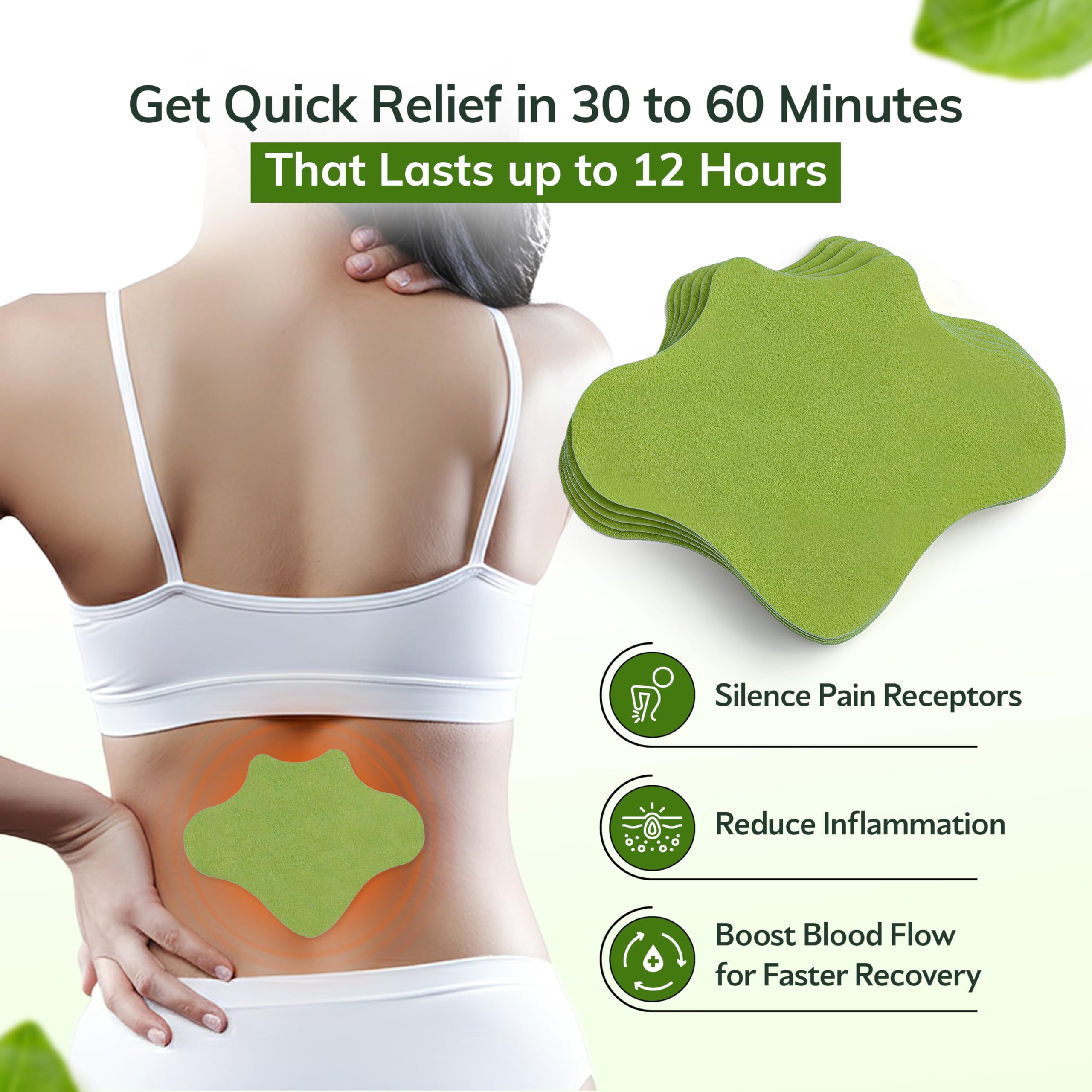 FlexiBack diseño ergonómico que se adapta a la zona lumbar.