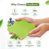 FlexiBack olor neutro y experiencia de uso discreta.