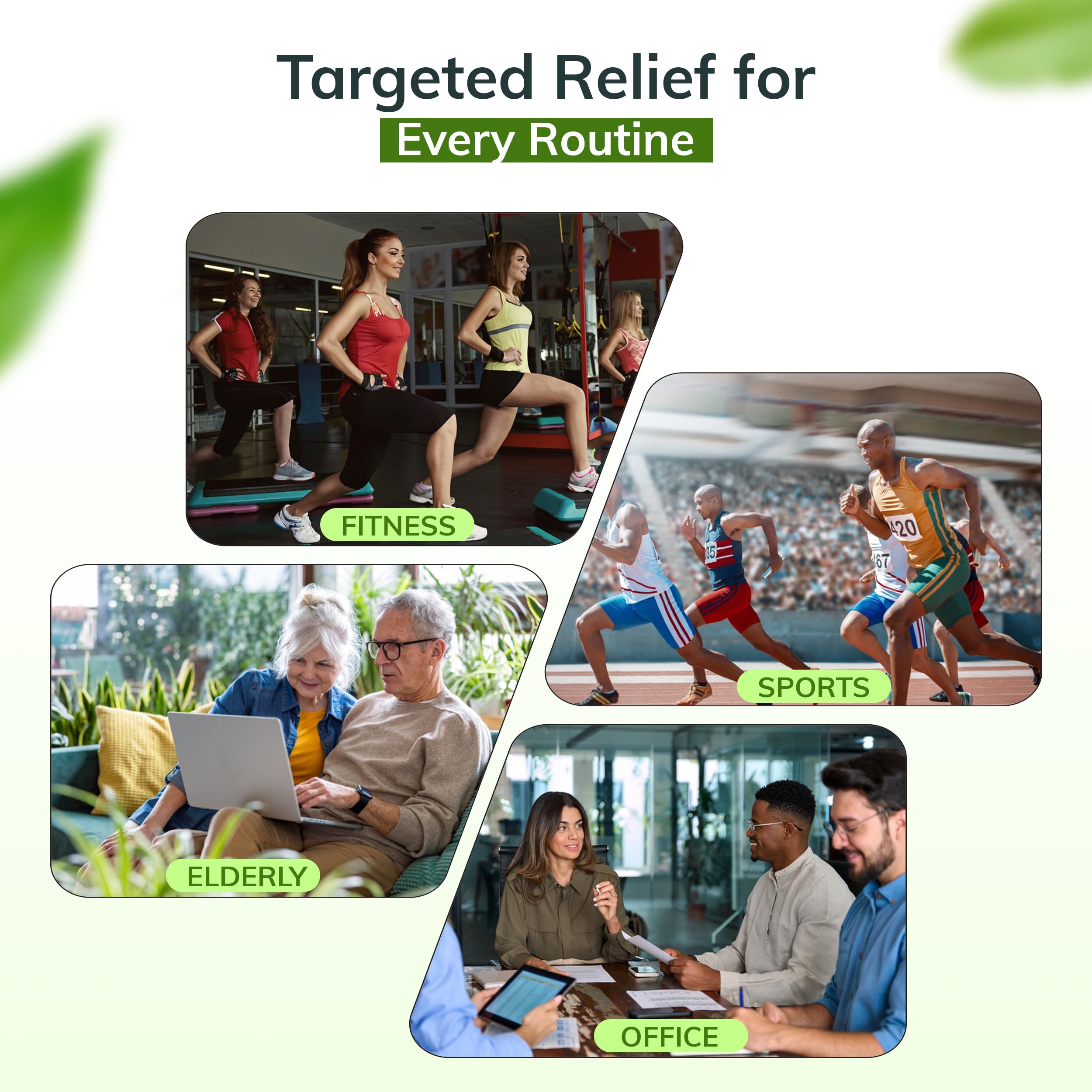 FLexiKnee fórmula herbal de 9 ingredientes para beneficio natural.