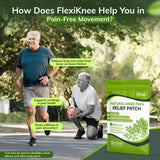 FLexiKnee terapia de calor natural para días activos.