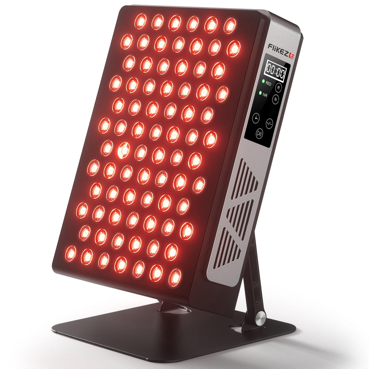 Panel FliKEZE luz roja 630-660 nm para piel más radiante en casa.