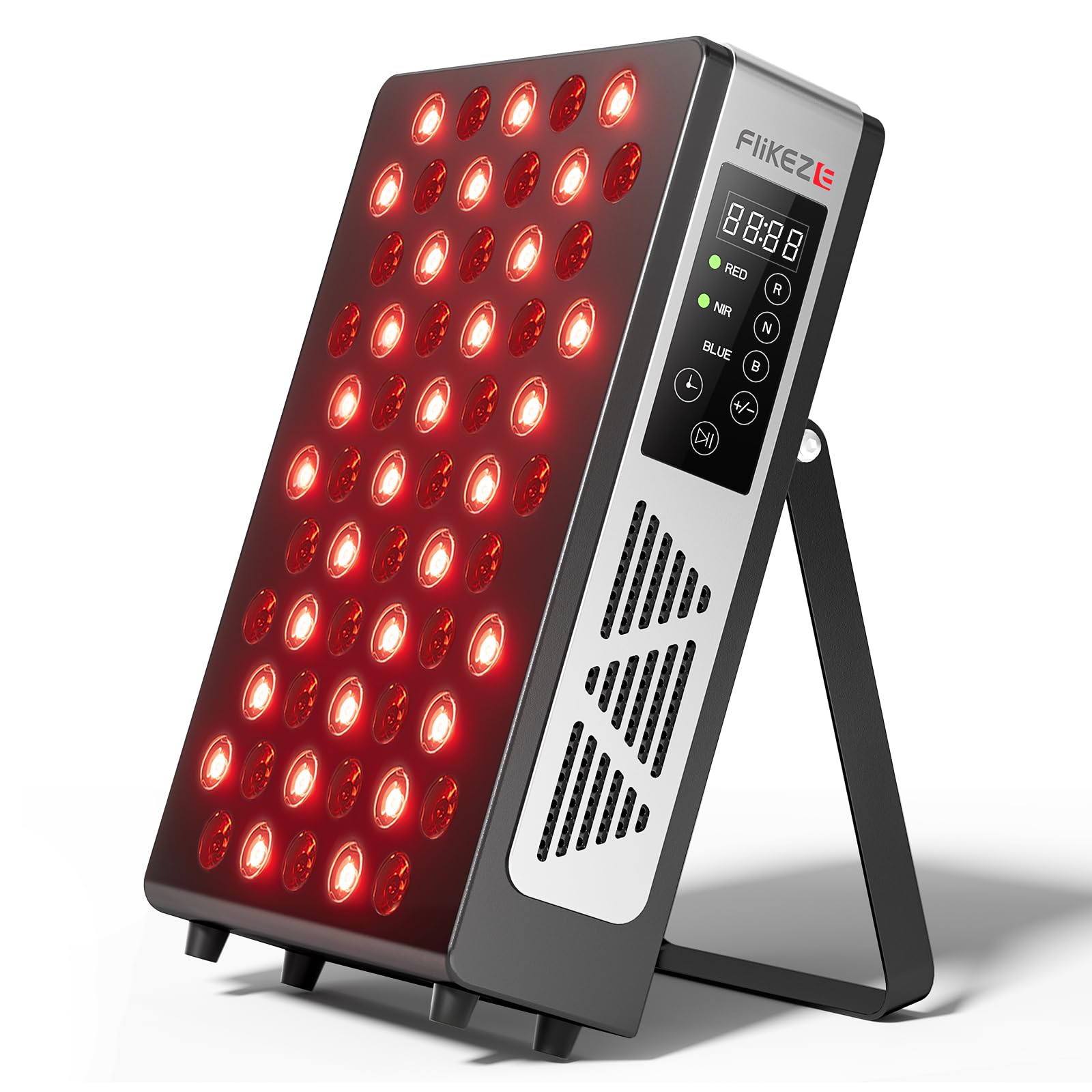 FLIKEZE panel de luz roja para rostro y cuerpo, 60 diodos para uso en casa