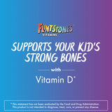 Flintstones Complete, textura gomosa suave, ideal para niños pequeños.