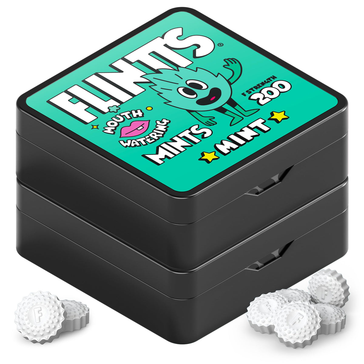 Flintts Mentas: alivio de boca seca y frescura instantánea.
