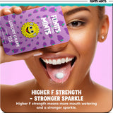Flintts Mints Fruit Troop sabores frutales mora cremosos, disfrute intenso.