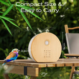 FLLVILLEY Caja de Pájaro Cantor viaje: sonido relajante para viajar.