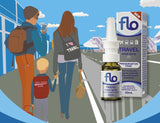 Flo Aerosol nasal de viaje, aplicador controlado para alivio cómodo durante el viaje