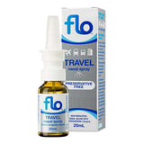 Flo Aerosol nasal de viaje, envase compacto de 20 ml, mantiene las vías nasales hidratadas durante el viaje