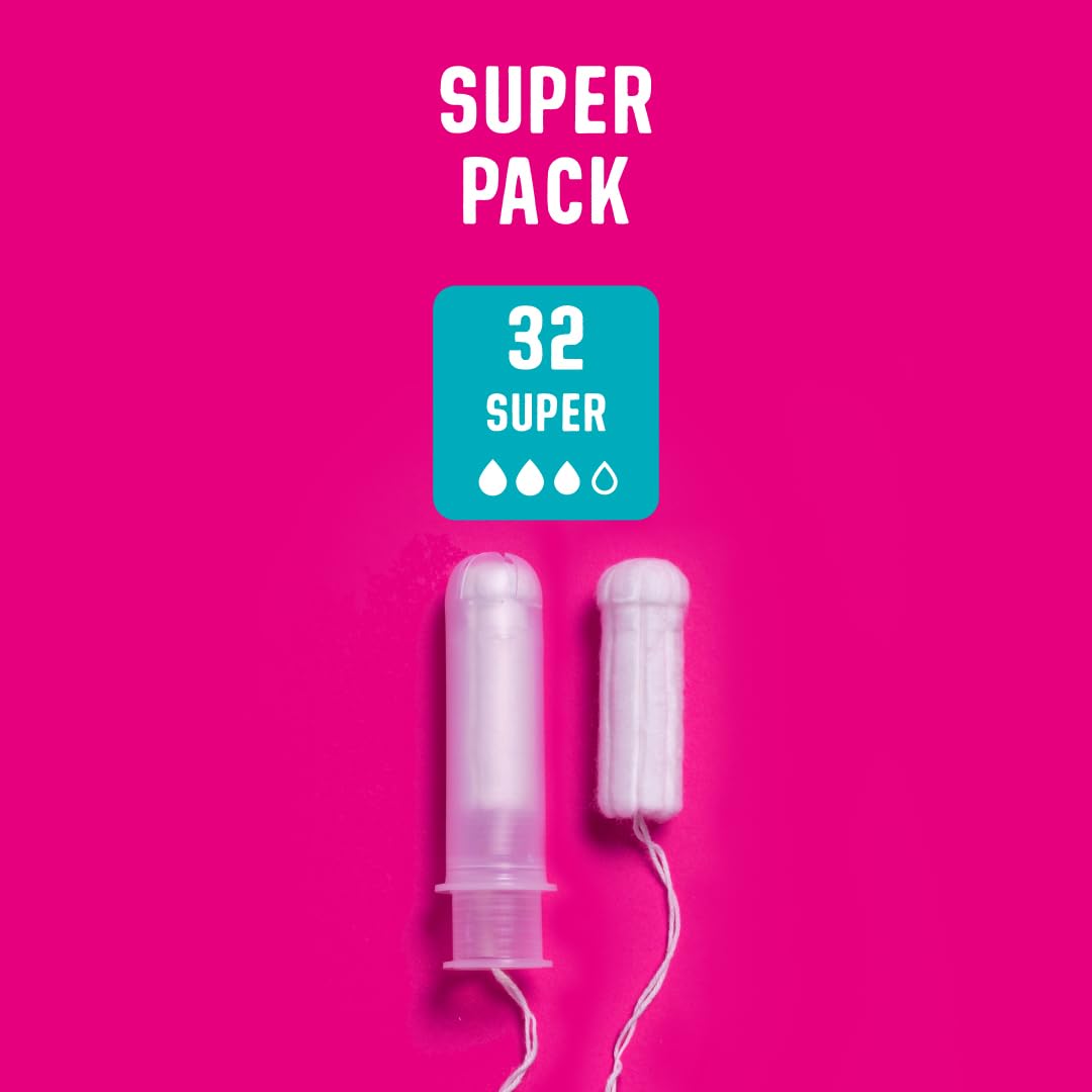 Aplicador de bio-plástico de Flo para inserción suave y responsable.