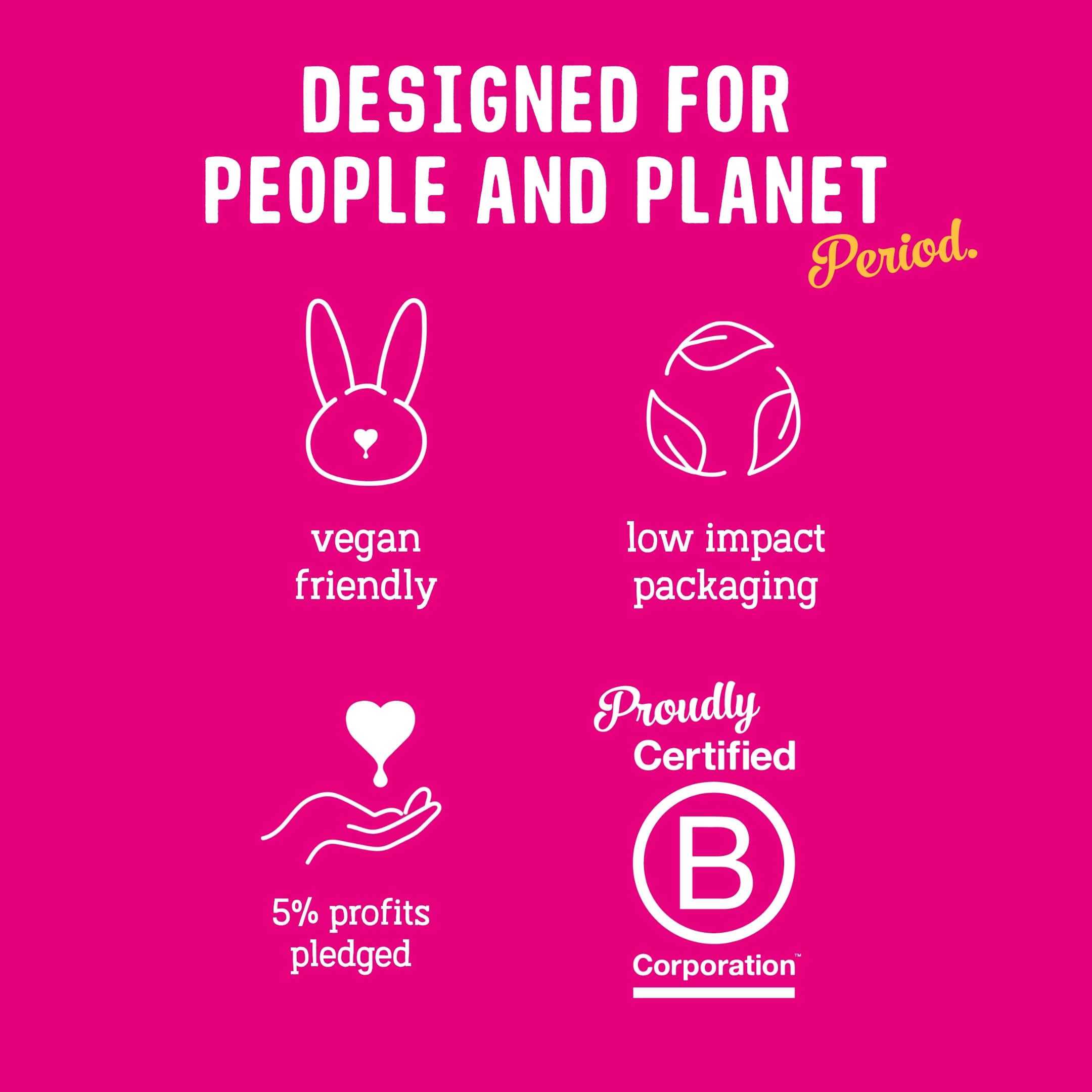 Flo protectores veganos sin crueldad, ética y comodidad diaria.