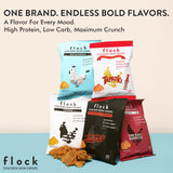 Flock Keto piel de pollo sin gluten, opción segura para dietas