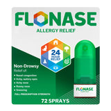 Flonase: spray nasal con pulverización 24 h para alivio diario de alergias
